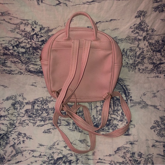 pink “leather” hello kitty backpack purse. - Picture 2 of 5